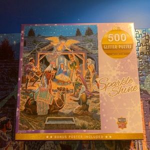 Holy Night Glitter Puzzle